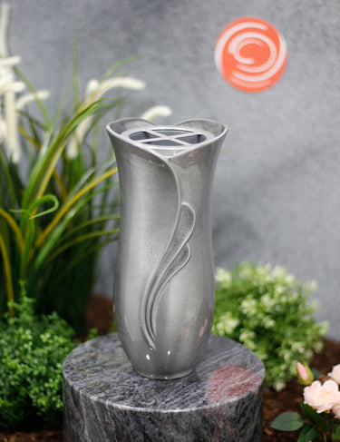 Grabvase Aluminium